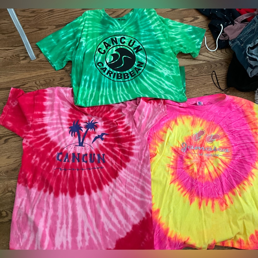 Colorful Tie-Dye T-Shirts